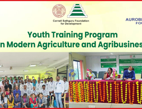 CSFD conducts experiential training programs for rural youth in agriculture and allied sectors In collaboration with PJTSAU and Aurobindo Pharma Foundation